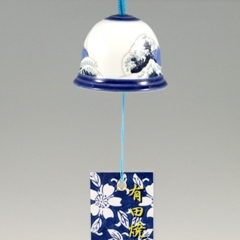 有田焼 花柄風鈴 Kmaoyuさま 有田焼の風鈴で日本の夏の音色を！