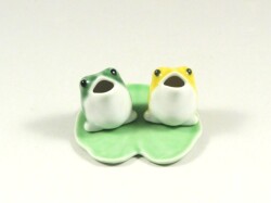 ★新品未使用★　有田焼　かえる　３個セット ☆新品未使用☆有田焼かえる3個セット